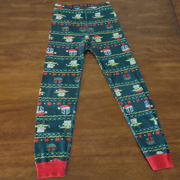 Hannah Andersson kids STAR WARS The Mandalorian Long John Pajama Top&pant size 8 - Picture 7 of 11